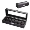 Additional Velutinous Lined Watch Storage Case Secure Metal Grip Plan For Jewelry Display And Travel