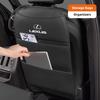 Thick Leather Anti Kick Pad Car Seat Scratch Protection Cover For Lexus IS500 LS460 RC200 LM300 RX450 LX NX350h LC UX CT RZ450e