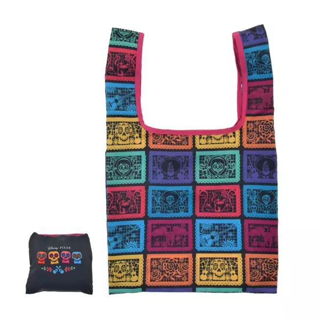 

DISNEY Shopping Bag/Eco Bag Papel Picado Pattern Disney & Pixar s Coco NEW