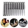 1/4\\\" 12pcs 50mm Electric Screwdriver Magnetic Nutdrivers Repair Tools