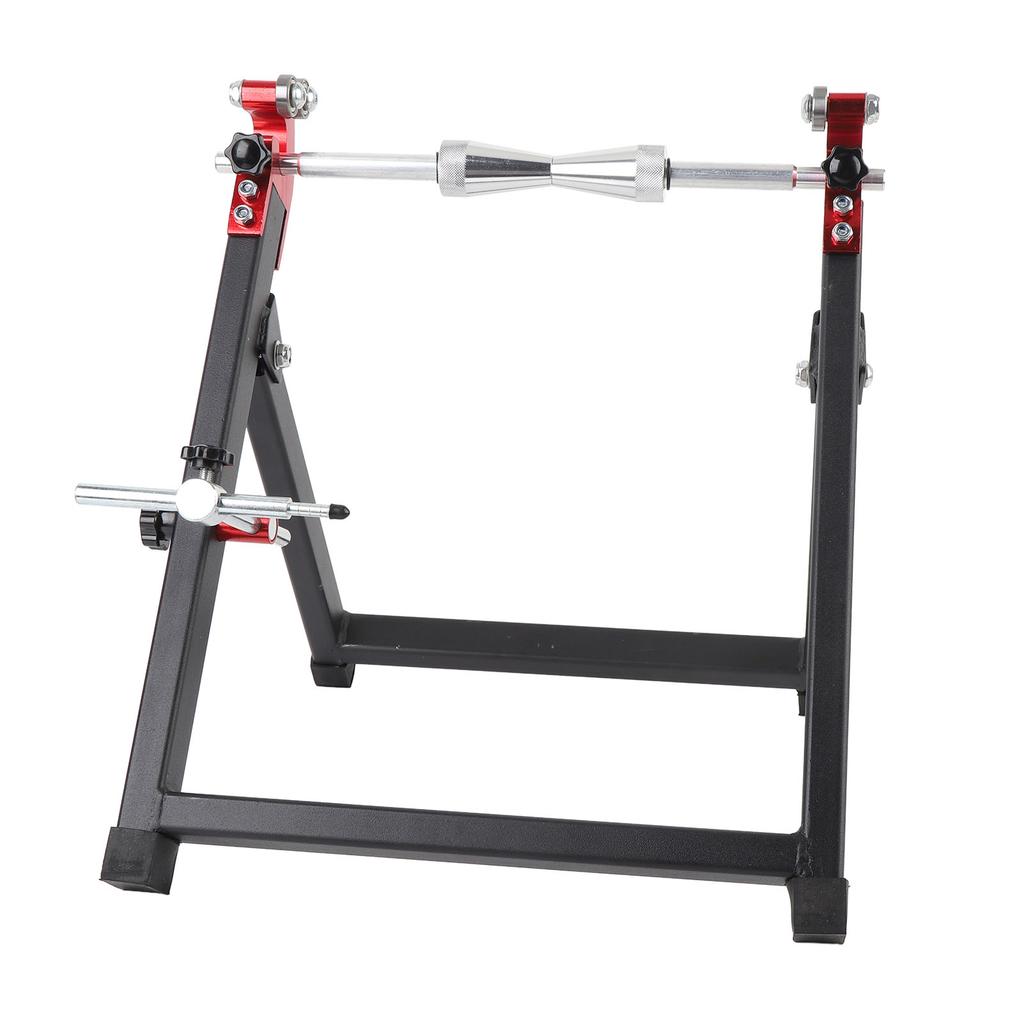 Motorcycle Wheel Balancer Truing Stand Foldable Portable Adjustable Centering Cones Rim Tire Balancer for Sport Dirt