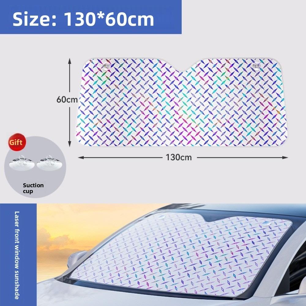 Foldable Car Window Sun Shade Thickened Sun Block Curtain Visor Durable Car Windshield Sunshade