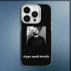 N-Nate D-Diaz Phone Case For iPhone 16,15,14,13,12,11,Mini,Pro,E,MAX White Candy Matte Shockproof Cover