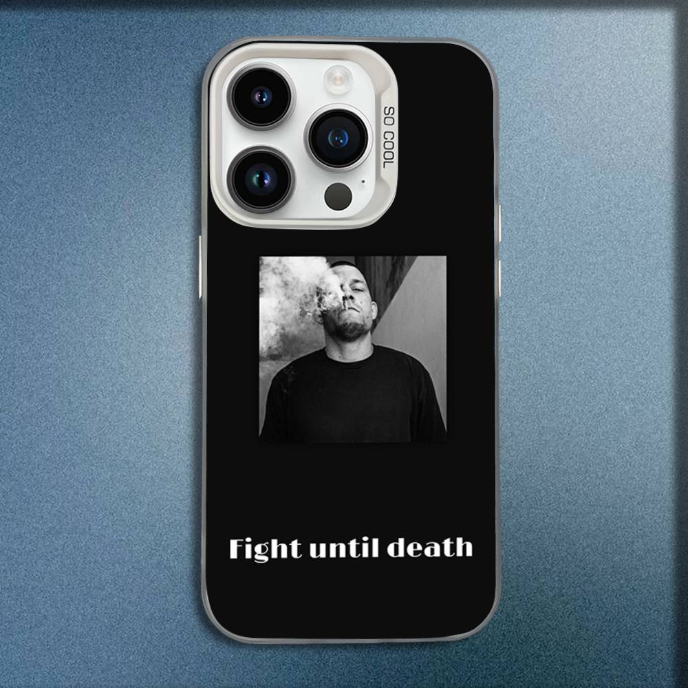 N-Nate D-Diaz Phone Case For iPhone 16,15,14,13,12,11,Mini,Pro,E,MAX White Candy Matte Shockproof Cover