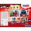 Coffret d'activités préscolaires 4 en 1 Miraculous - Clementoni - 2 puzzles, 6 cubes et un mémo