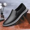 Fashion Luxury Brand Business Office Formal Shoes Fashion Korean Version Genuine Leather Men's Casual Shoes Comfortable Driving Loafers