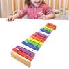 15 Töne Xylophon Bunt Kinder Pädagogisches Xylophon Kinder Hand Klopf Klavier für Frühe
