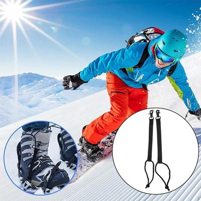 2 Stück Snowboard Bindungsriemen Snowboards Schuhverbinder Leine Herren Damen