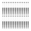 PATIKIL 30 Pcs Bead Pens Black Ink Plastic Bead Pens Creative DIY Ballpoint Pens for DIY Crafts Party Decorations Handmade Supplies Gray