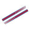 2PCS Car Door Side Bonnet Stripes Stickers Waterproof Vinyl Decals Car Body Styling Decorative Stickers Accessories For Fiat 500