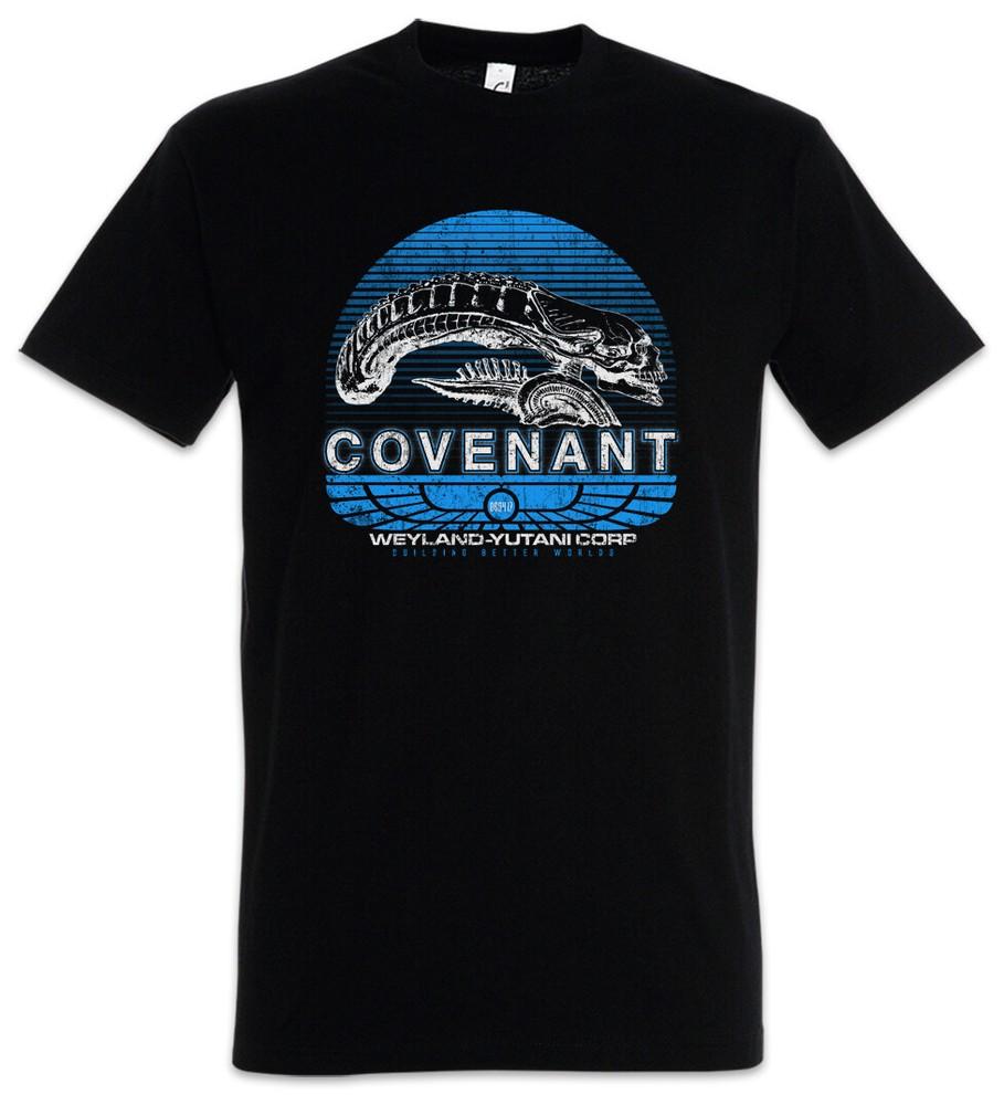 

Мужская футболка Covenant Prometheus USCSS Nostromo Alien Yutani Logo Corp Ripley 2XL