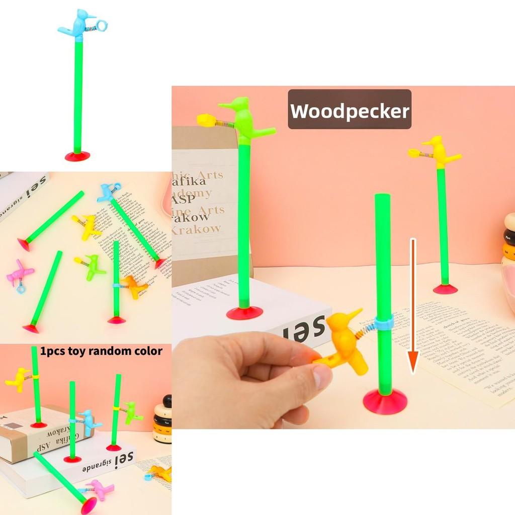 Fischietto a forma di uccello educativo in plastica per bambini, per l'apprendimento precoce e il gioco