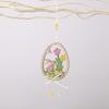 Easter Decor Easter Ornaments Wood Material Hanging Ornaments Wooden Ornaments  Outdoor Decor