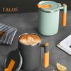 Coffee Mug Comfortable Grip Heat Insulation Easy To Clean Useful Tea Drink Mug with Lid Home Supplies