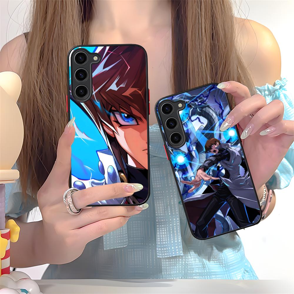 Yugioh Seto Kaiba Phone Case for Samsung Galaxy S26 S25 S24 S23 S22 S21 Plus FE Ultra Skin Feel Shockproof Cover