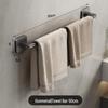 Xinpei Punch-Free Space Aluminum Bathroom Towel & Storage Rack