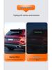 LED Car Soft Screen Light - USB Flexible Bluetooth Display with Full Color and Devil's Eye for Windows