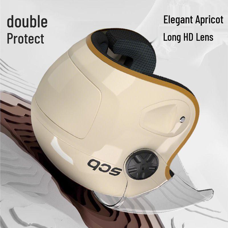 3C Certified Women s Electric Scooter Helmet, All-Season, Warm, Ventilated, Anti-Fog