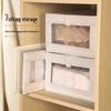 Cotton Linen Wardrobe Storage Box