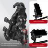 Motorcycle Phone Holder Vibration Damping System Universal Smartphone Clamp Quick Adjust Mount Shockproof For Bike