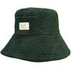 FUTUREFOX SAUNA Sauna Hat Washable Towel Fabric Sauna Large Size - Men's Hat, (Dark Green)