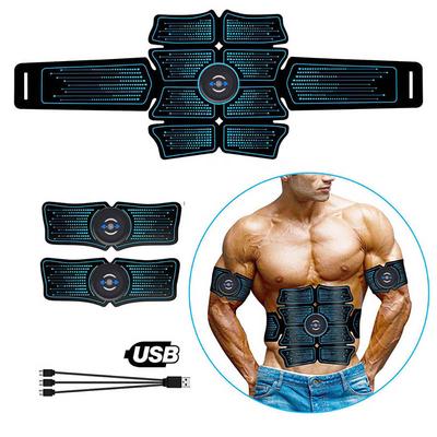 EMS Abdominal Muscle Stimulator Electric Massager ABS Abdominal Stimulation Patch Home Gym Fitness Equipment Charging Edition