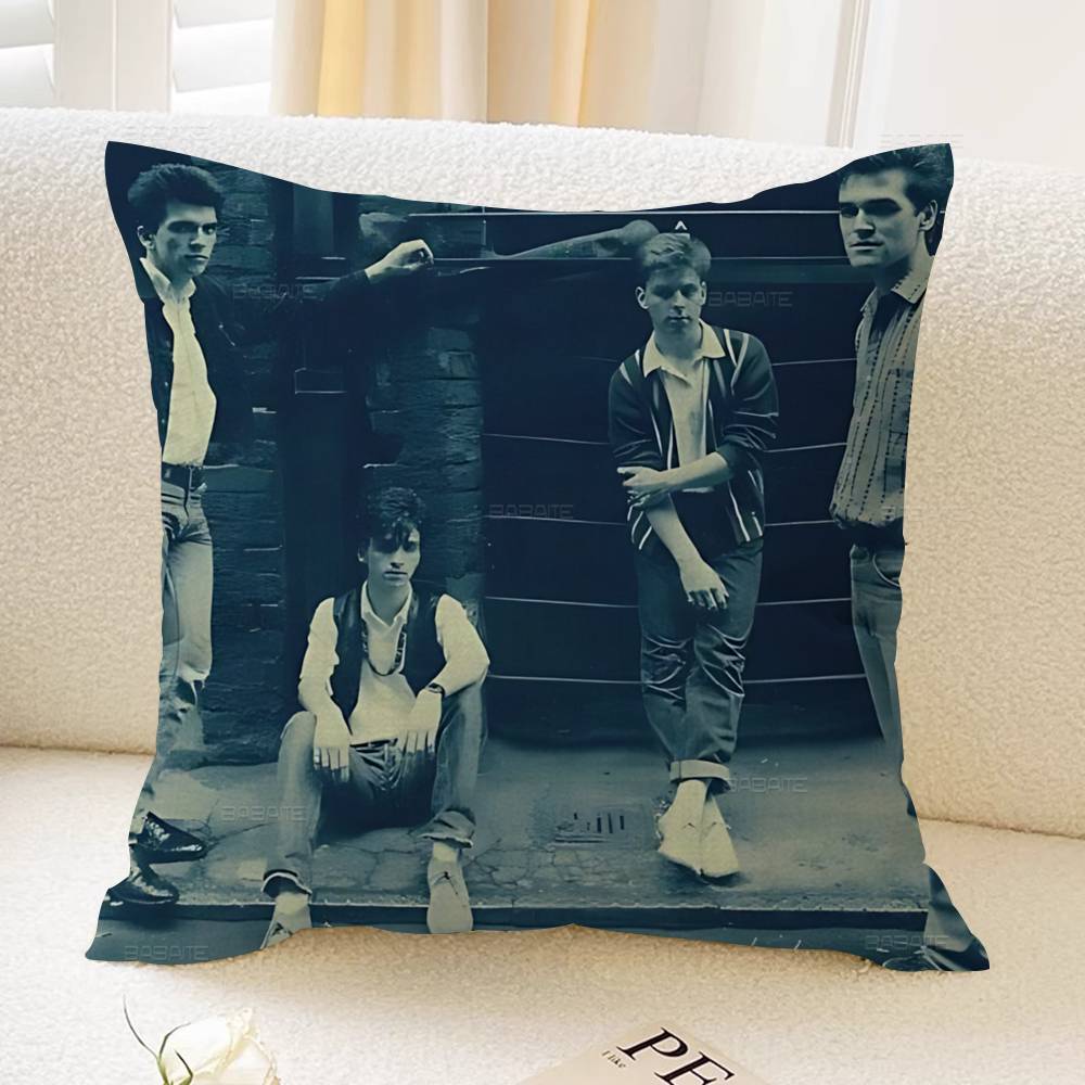 Rock Band S-Smiths Pillow Gift Home Office Decoration Bedroom Sofa Car Cushion Cover Case 45x45