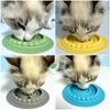Cat Slow Feeder Mat Slow Feeder Bowl Pet Liquid Food Bowl Cat Treat Dish Anti Choking Eating Plate Cat Dog Food Bowl Non Slip