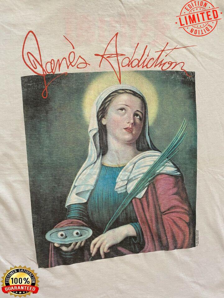 Jane s Addiction 1990 Ritual De Lo Habitual Tour Shirt White Unisex S-4XL Unisex T-Shirt XXXXL