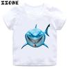 Finding Nemo Dory Cute Fish Print Funny Kids T-Shirts Cartoon Baby Girls Clothes Boys Summer Short Sleeve T shirt Children Tops