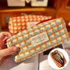 Stain Resistant Pen Bag Rainbow Weaving Design Pen Storage Bag Pencil Case  School Office