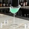 Esthetische Drankverpakkingen Vorm van een Vogel Cocktailglas, Loodvrij Borosilicaatglas Martini Kelkbeker, Verfijnde Baraccessoires Elegant