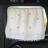 Cortina con ventosa para ventana de coche, parasol Universal de dibujos animados para ventana lateral, protección UV para chico y bebé