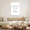 Canvas Print, Inscription See the Good In Everything