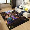 1 alfombra de área con diseño de Encanto, alfombrilla de suelo suave de franela para sala de estar, oficina, dormitorio y alfombra