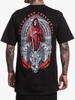 Sullen Men's Time Spent Short Sleeve Standard T-shirt Grim Reaper Tattoo Tee