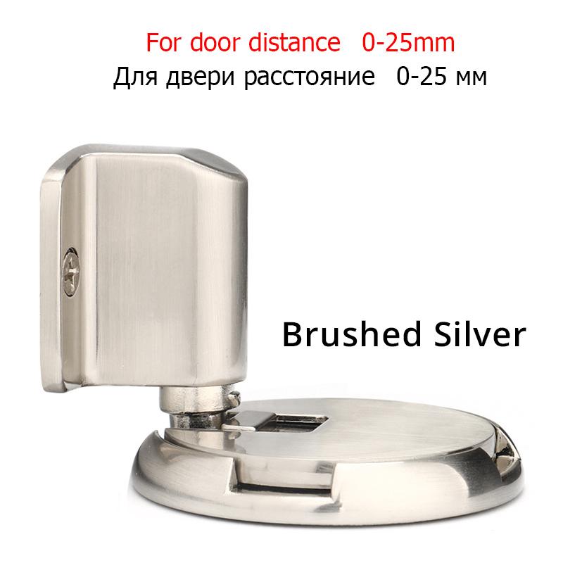 KAK Heavy Duty Magnetic Door Stopper Mechanical Door Stop Adjustable Door Holder Non-punch Sticker Furniture Door Hardware