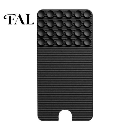 Foldable Mobile Phone Mount Stand, Silicone Desktop Holder with 24 Suction Cups, Flexible Neck Friendly Stand Portable Lazy Bracket for Bed