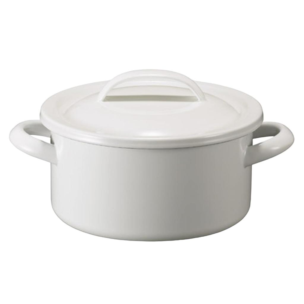 Tsukiusagijirushi Tsukiusagijirushi Casserole 19cm White 050-06617