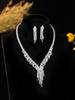 Alloy Necklace Set - Fashionable Banquet Jewelry Chain For Women - Bridal Wedding Jewelry Set