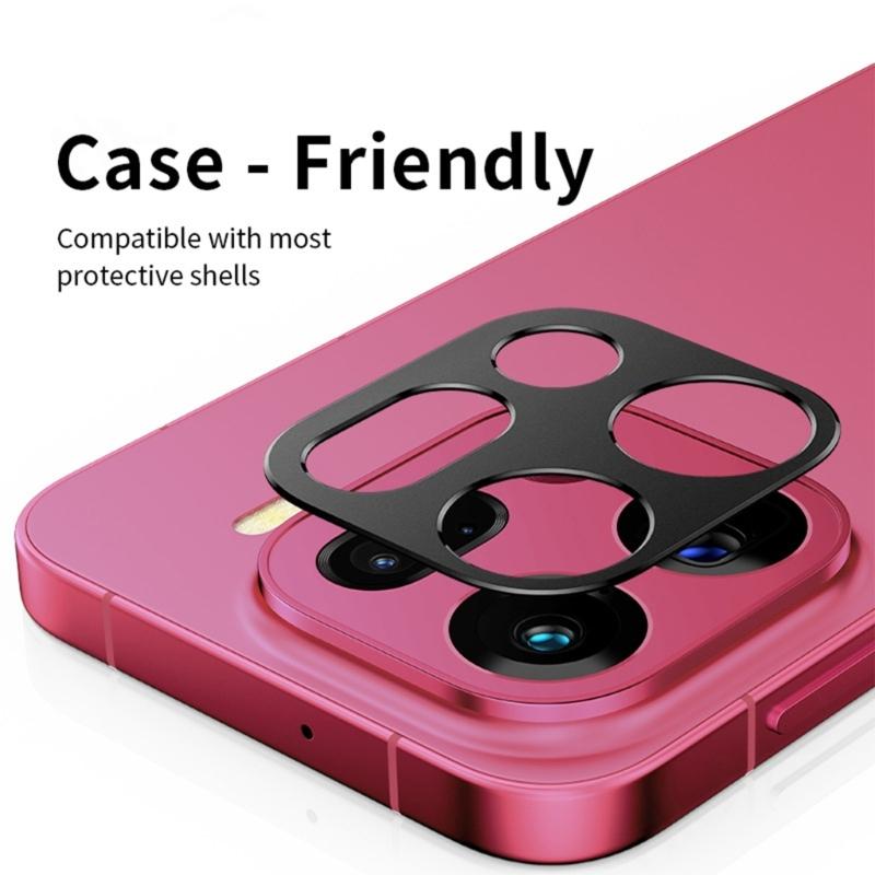 Strong Aluminum Phone Lens Cover Frosted Texture Not Fingerprints Coating Easy Carry Defense for Phone FindX9 Use