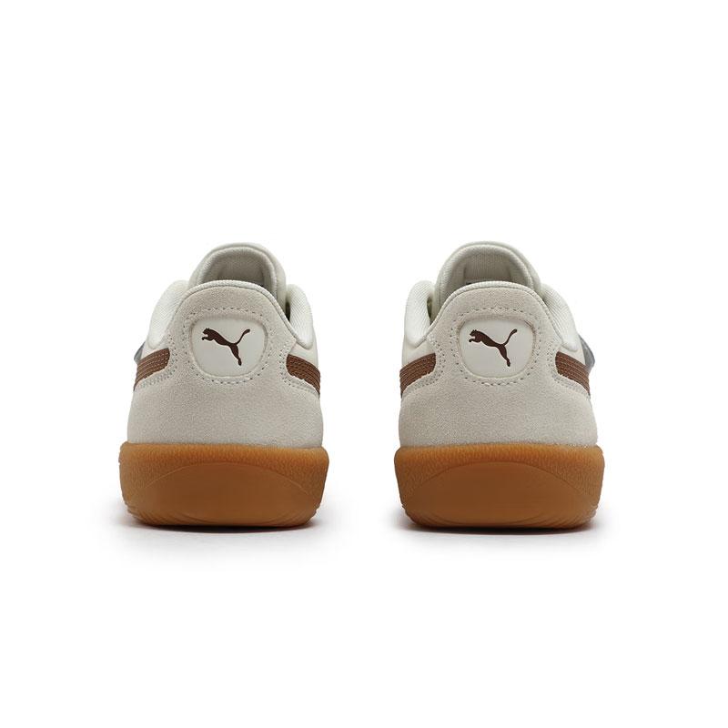 Puma Palermo Wide Lace SD Frosted Ivory Brown Mushroom Women Sneakers Cream 402109-03