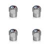 For BMW   E34 E394Pcs Car Wheel Tire Valve Caps Air Stem Covers Accessories For BMW M  E46 E39 E70 F10 F20 F30 X5 X6 X1 M3 M5 M6 E71 F01 F02 F87