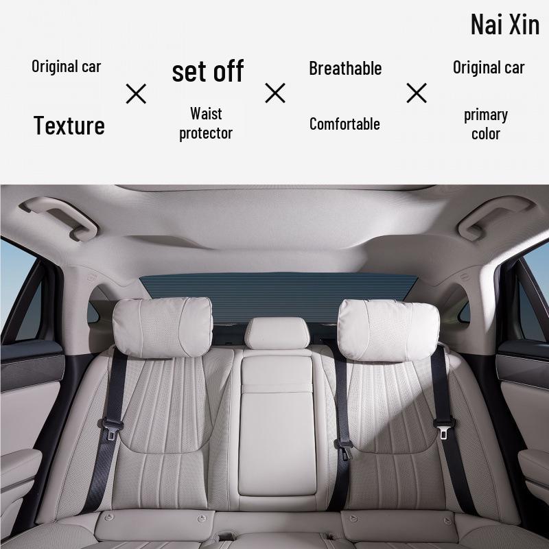 BYD Han EV Headrest: Thickened Cotton Core Neck Pillow for Interior Enhancement