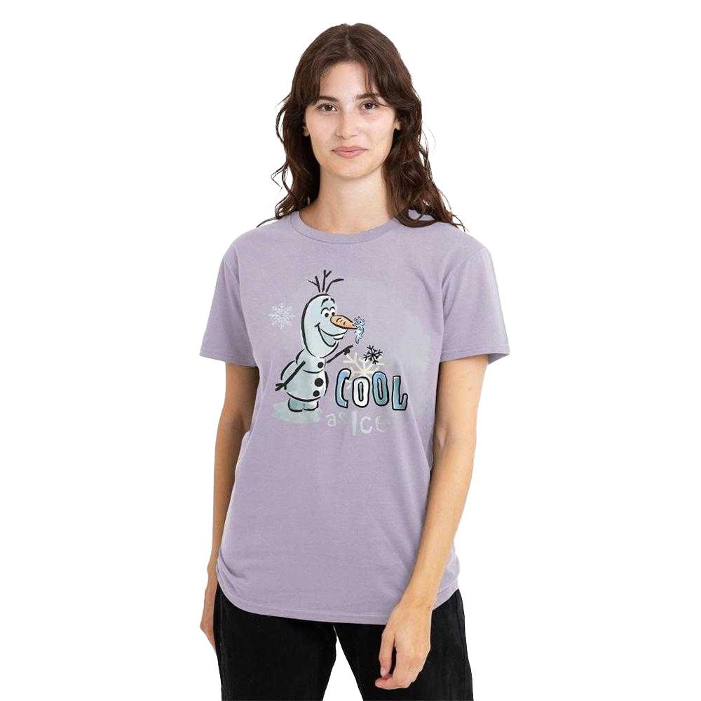 Frozen Womens/Ladies The Fire Spirit Are Cool As Ice Olaf & Bruni T-Shirt