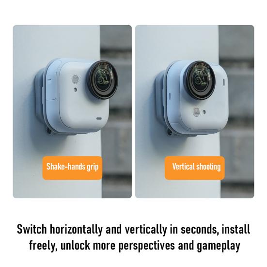 Soporte Magnético para Cámara de Acción para Insta360 GO Ultra Plegable Ajustable Soporte Magnético para Cámara Deportiva Base Accesorios para Cámara