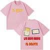 Queved0 El Baifo Album 2026 Tour Print Tshirt Unisex Unisex Fashion Tshirt Summer Cotton Casual Loose Oversized Tshirts Streetwear