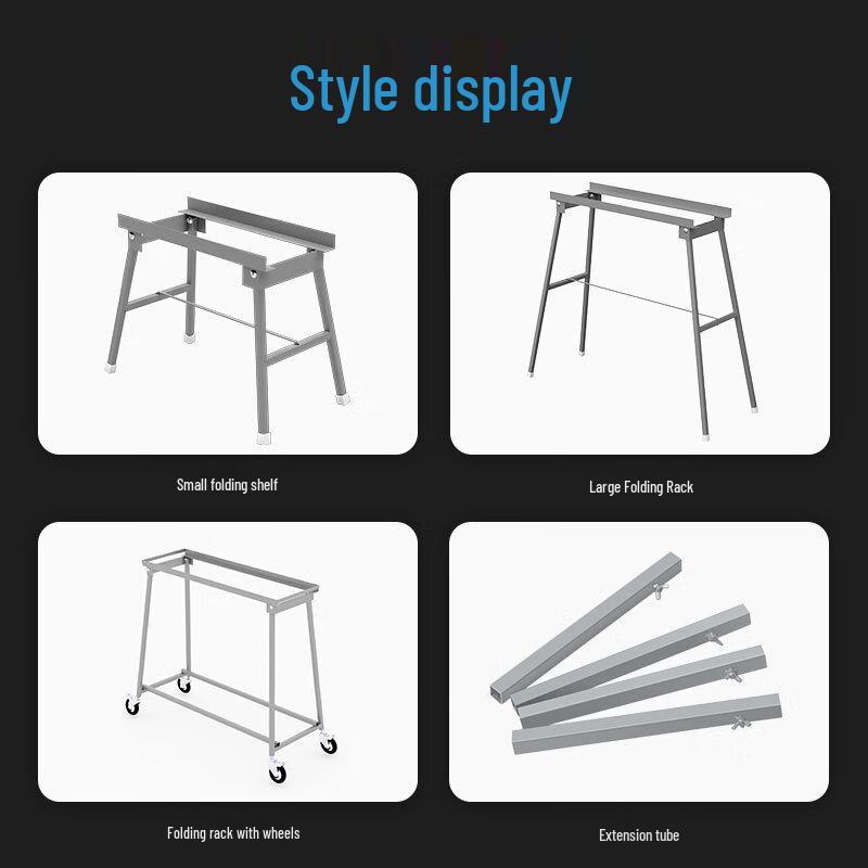 Diruien Faltbarer BBQ-Grillständer mit Ablageboden