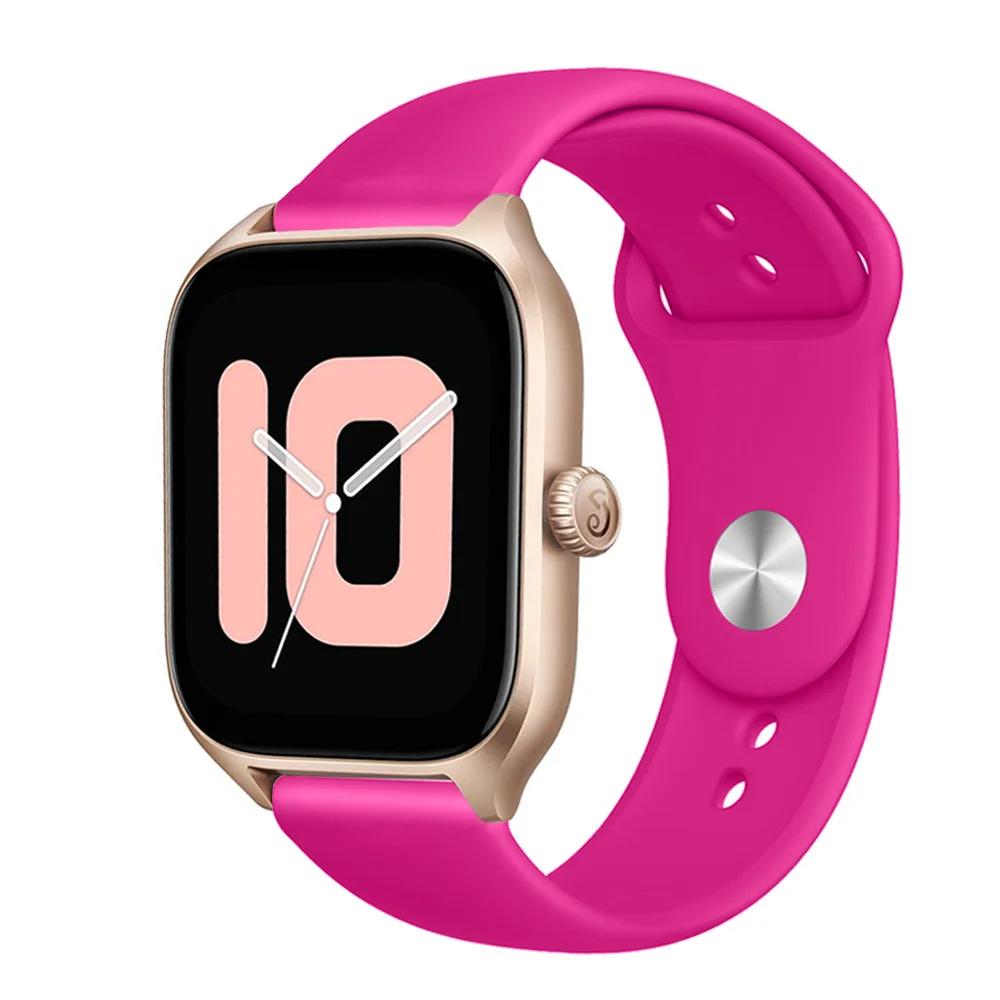 Sportarmband Für Amazfit GTS-GTR-4-3-2-2e-Mini-Pro-stratos 2 3 Silikonarmband für Amazfit bip-U-S-3-pro 20mm 22mm Uhrenarmband