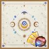 Tarots Tablecloth Altars Cloth Eye Moon Pattern Astrology Tablecloth Divinations Card Cloth Tapestry Wall Decoration